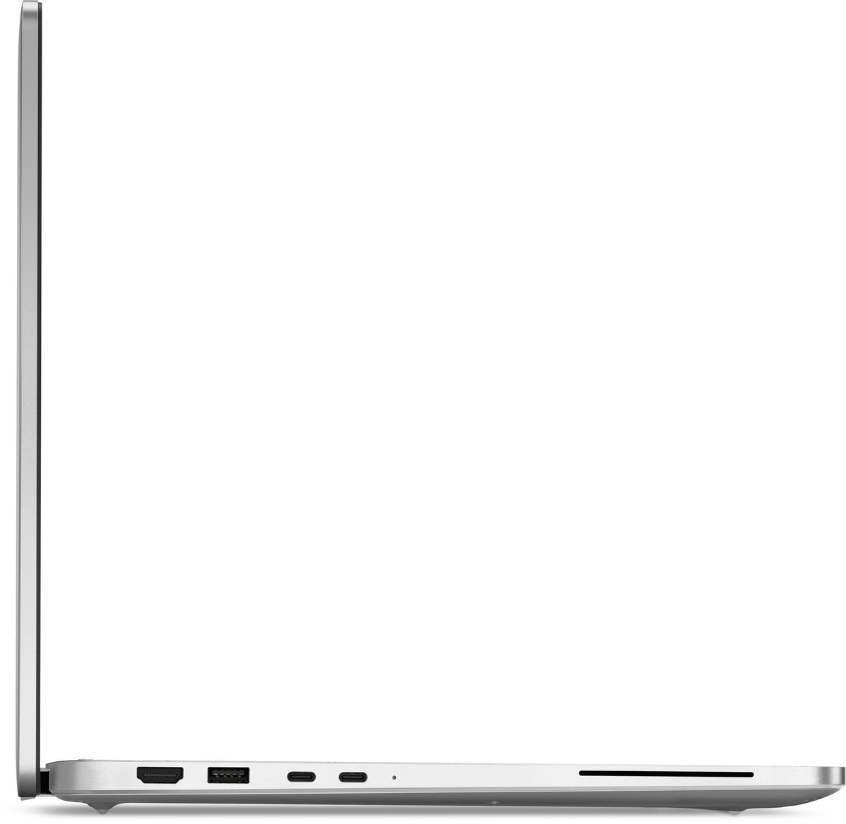 DELL Pro 16 Plus PB16255 AMD Ryzen™ 5 PRO PRO 230 Laptop 40,6 cm (16") Full HD+ 16 GB LPDDR5x-SDRAM 512 GB SSD Wi-Fi 7 (802.11be) Windows 11 Pro Deutsch Platin, Silber