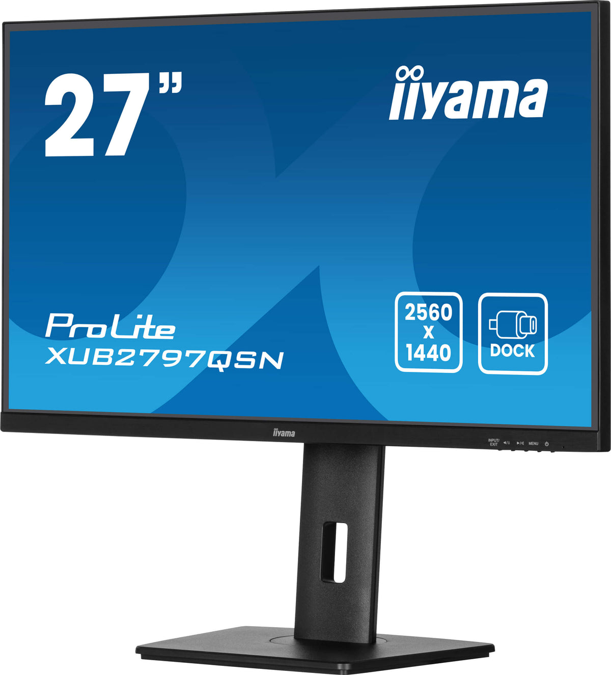 iiyama ProLite XUB2797QSN-B2 Computerbildschirm 68,6 cm (27") 2560 x 1440 Pixel Quad HD LED Schwarz