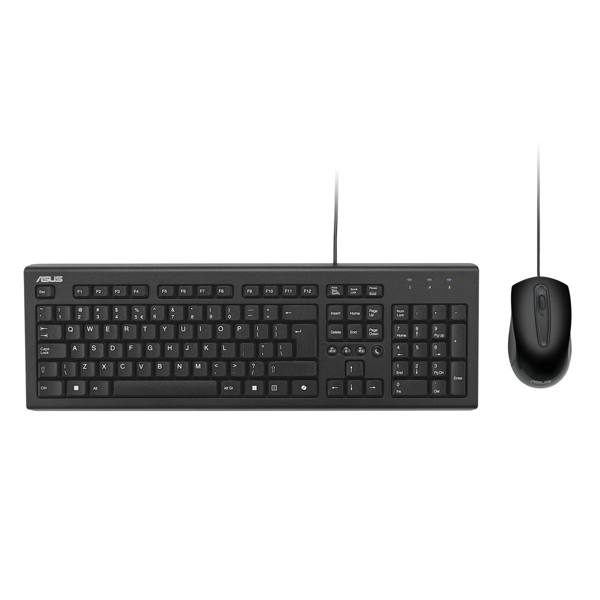 ASUS U2000 Tastatur Maus enthalten Universal USB Schwarz