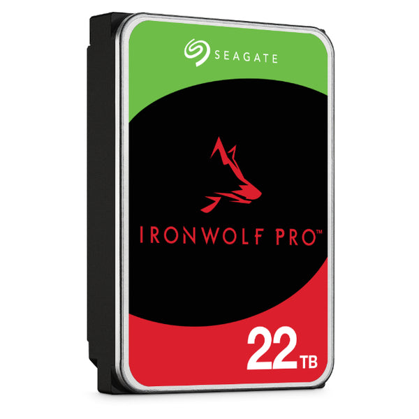 Seagate IronWolf Pro ST22000NT001 Interne Festplatte 22 TB 7200 RPM 512 MB 3.5" Serial ATA III