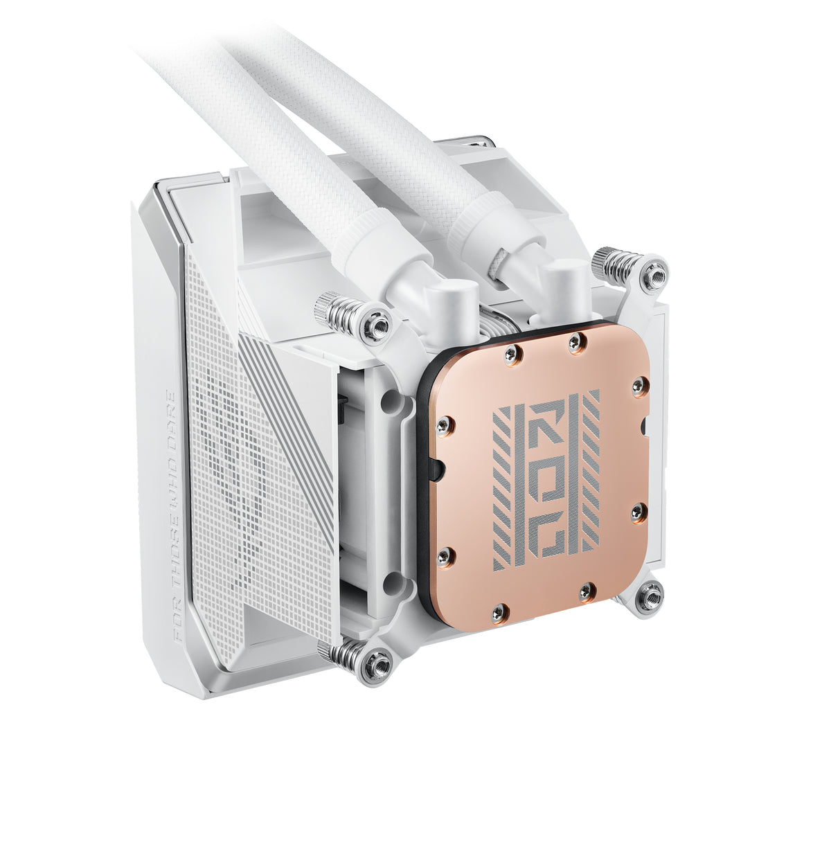 ASUS ROG STRIX SLC IV 360 ARGB LCD WHT Refroidissement liquide de processeur 12 cm Blanc 1 pièce(s)