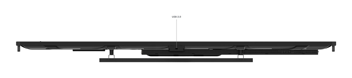 Lenovo ThinkVision T86 Computerbildschirm 2,18 m (86") 3840 x 2160 Pixel 4K Ultra HD LED Touchscreen Schwarz