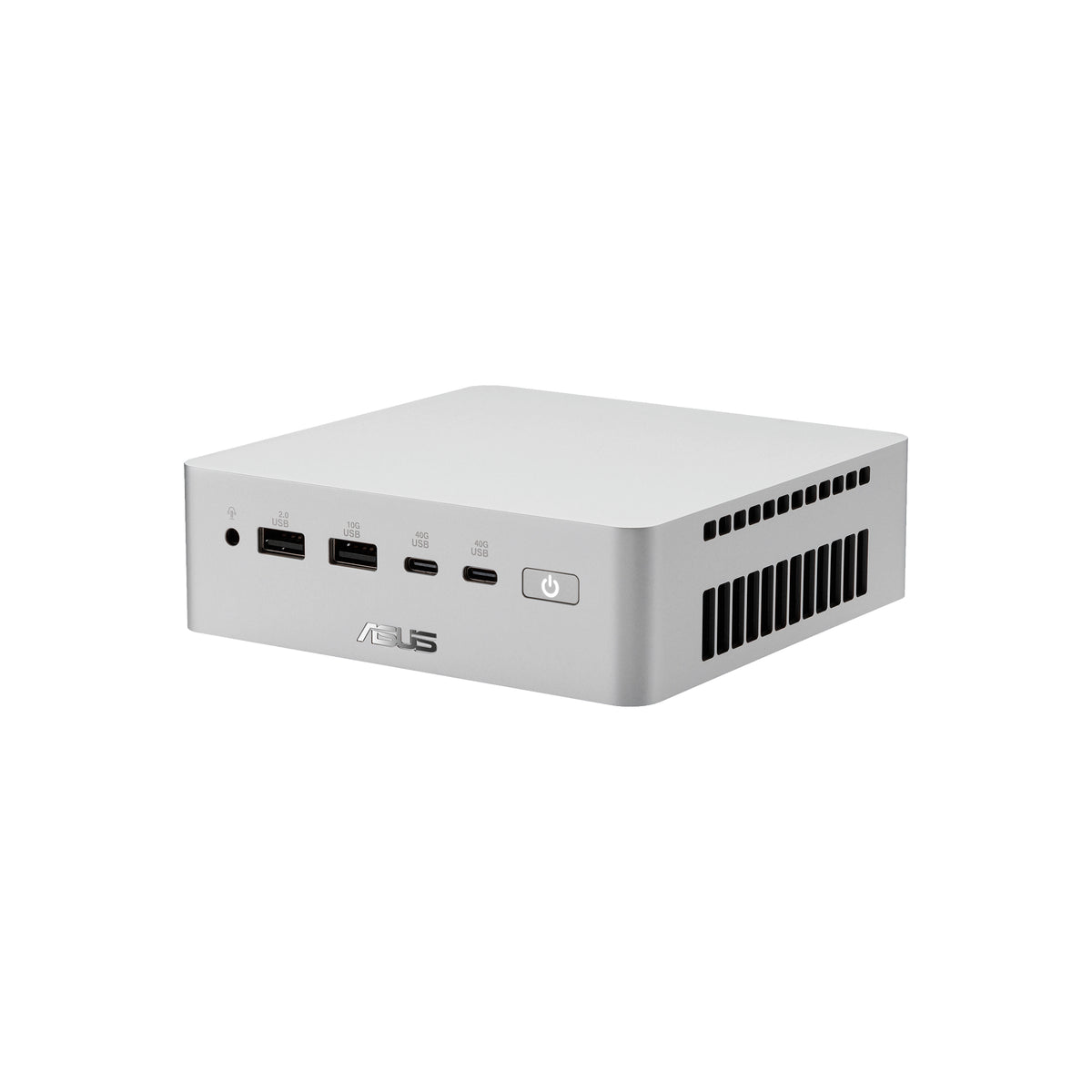 ASUS Ascent QN10 QN10-VQ0008NN Copilot+ PC Snapdragon X2E-88-100 32 GB LPDDR5x-SDRAM 512 GB SSD Windows 11 Pro Mini PC Mini-PC Silber