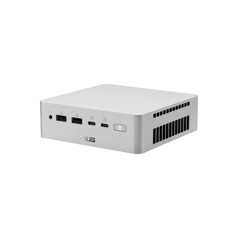 ASUS Ascent QN10 QN10-VQ0008NN Copilot+ PC Snapdragon X2E-88-100 32 GB LPDDR5x-SDRAM 512 GB SSD Windows 11 Pro Mini PC Mini-PC Silber