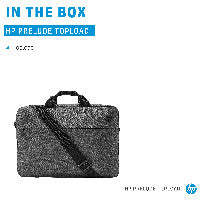 HP HP Prelude Top Load bis 39,6cm 15.6" Notebooktasche Grau – Ansicht 2