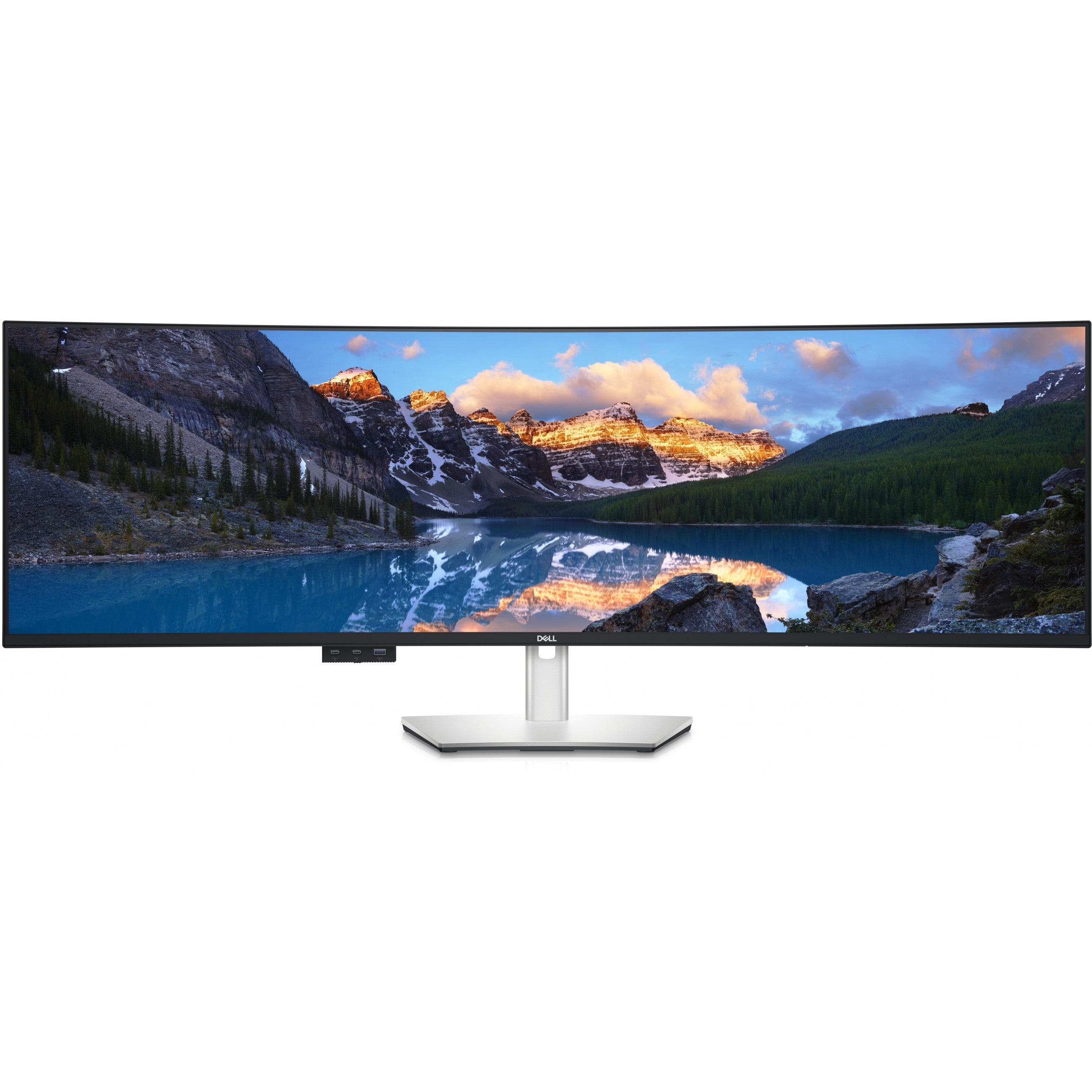 124.5cm/49'' (5120x1440) Dell U4924DW Curved 32:9 5ms 60Hz IPS 2xHDMI DP USB-C VESA Pivot Speaker