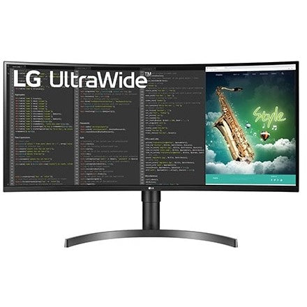88.9cm/35'' (3440x1440) LG 35WN75CP-B Curved 21:9 5ms 2xHDMI DP USB-C VESA Speaker UWQHD