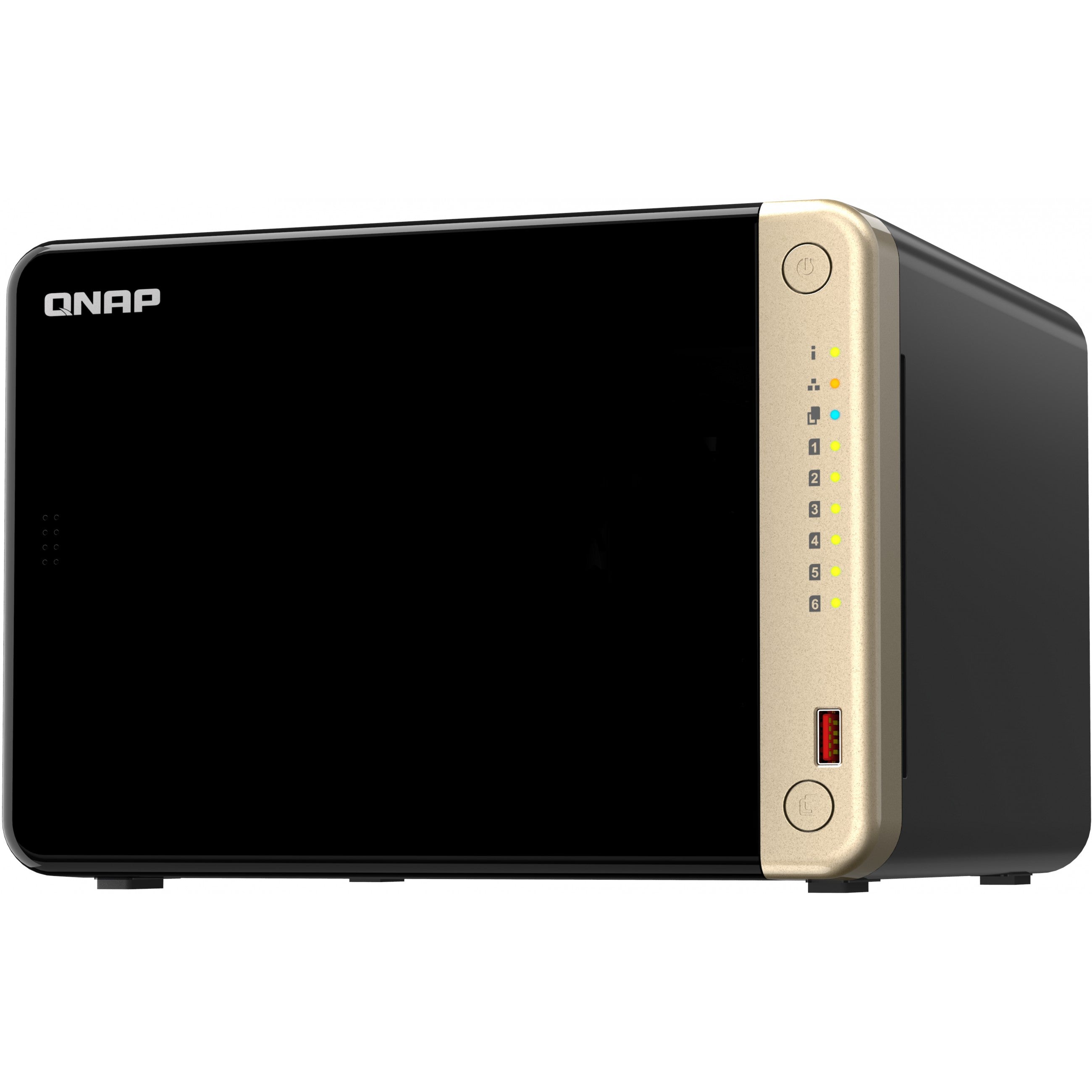 6-Bay QNAP TS-664-8G Intel® Celeron® - N5095 - Schwarz