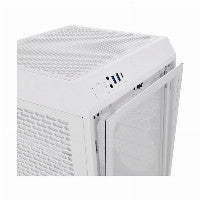 Thermaltake The Tower 200 Mini-ITX Tower White with Tempered Glass Side Panel and USB 3.2 Gen 2 Type-C