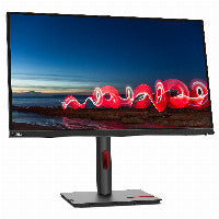 Lenovo 68,6cm/27'' (1920x1080) Lenovo ThinkVision T27i-30 16:9 4ms IPS HDMI DisplayPort USB VGA VESA Pivot Full HD Black – Ansicht 3