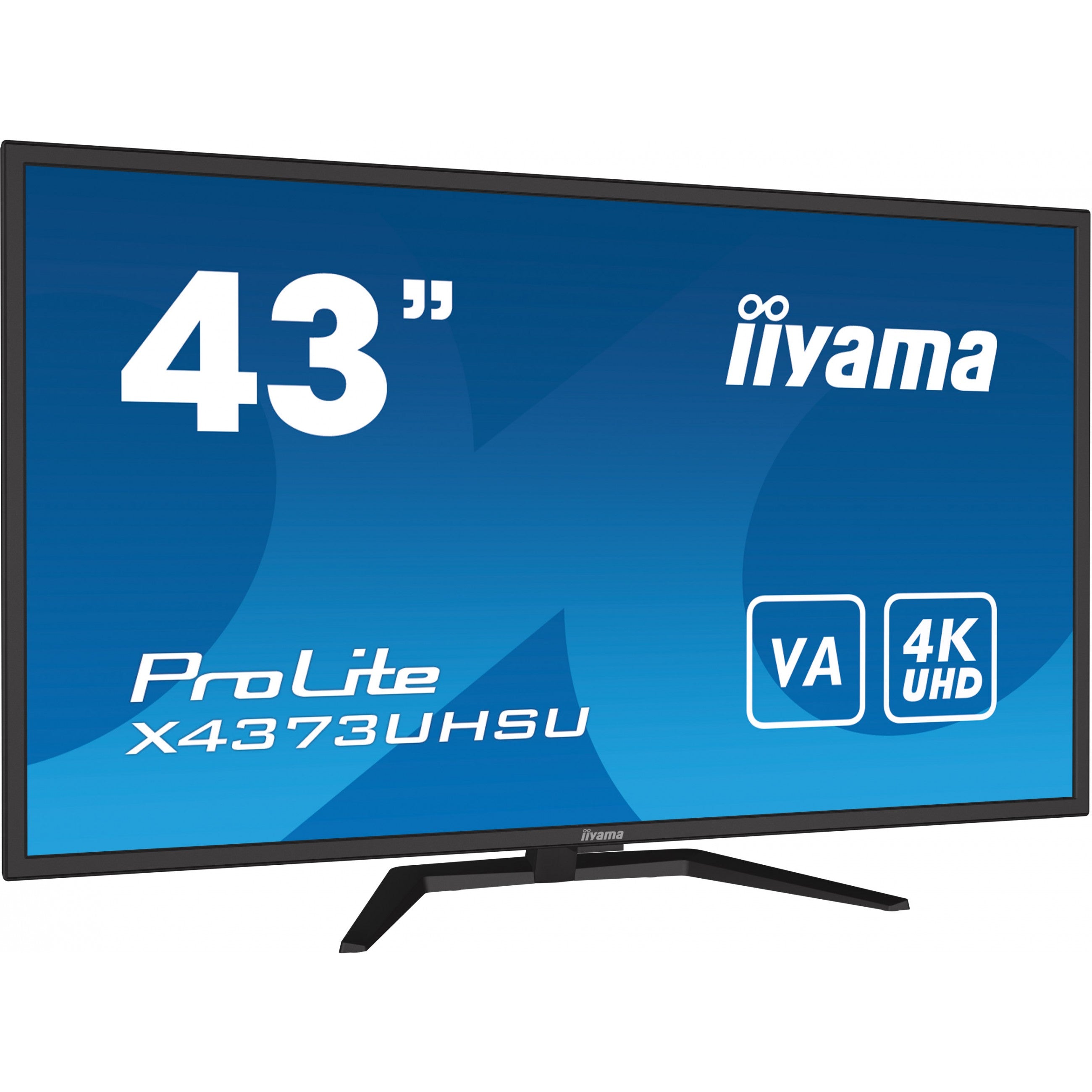 IIYAMA 108cm (43") X4373UHSU-B1 16:9 2xHDMI+DP+USB black