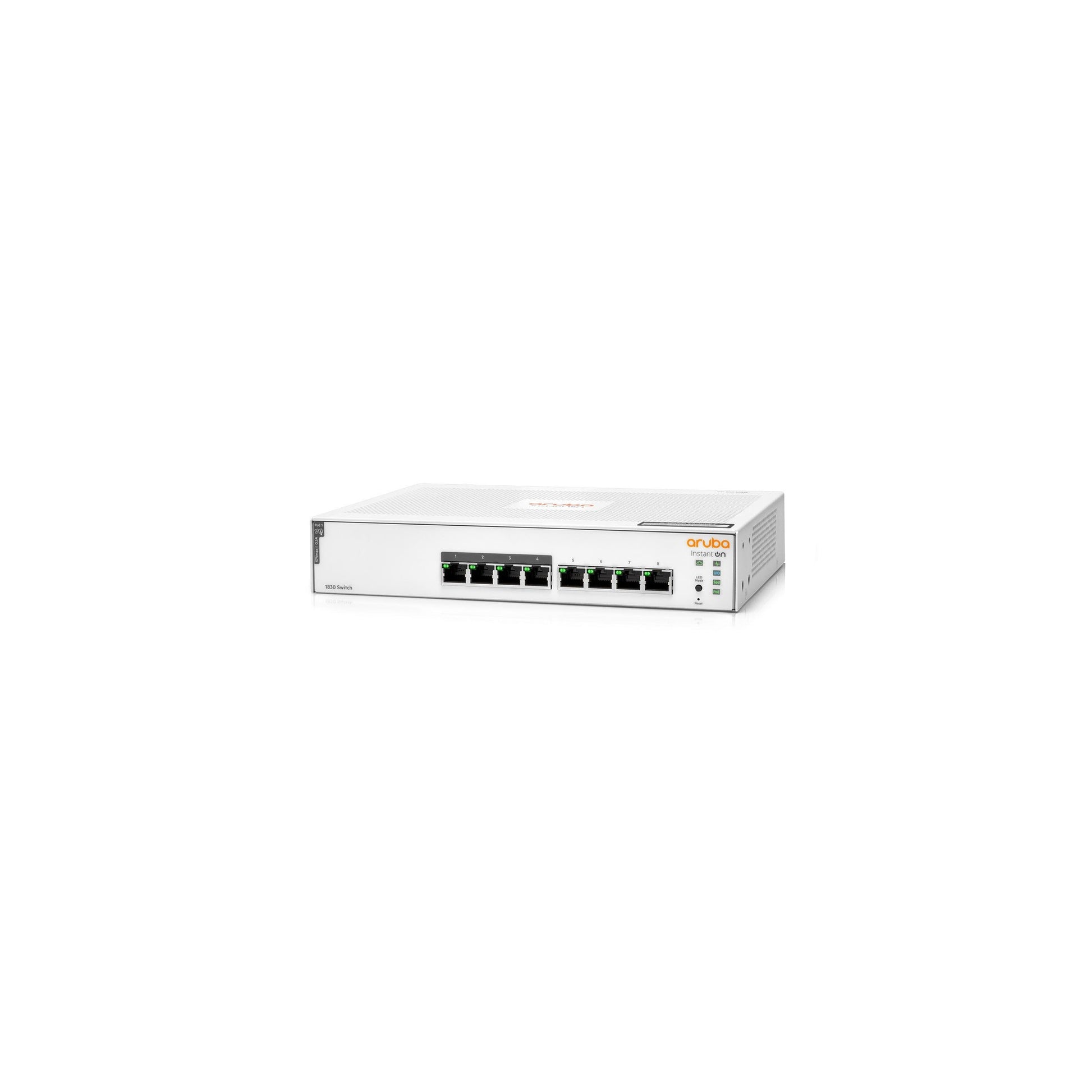 HP 1830-8G: 8 Port RJ45 1Gb Switch