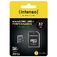 Intenso 3424480 Speicherkarte 32 GB MicroSD UHS-I Klasse 10