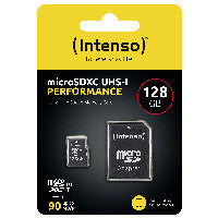 Intenso 3424491 Speicherkarte 128 GB MicroSD UHS-I Klasse 10
