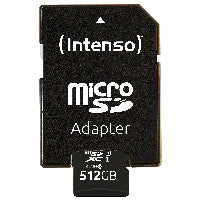 Intenso microSD 512GB UHS-I Perf CL10| Performance Klasse 10