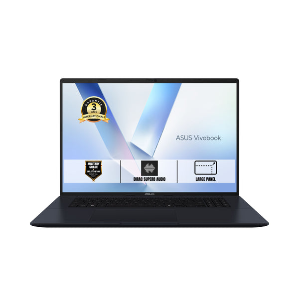 ASUS Vivobook 18 M1807GA-ISCS8075W Copilot+ PC AMD Ryzen AI 7 445 Ordinateur portable 45,7 cm (18") WUXGA 16 Go DDR5-SDRAM 512 Go SSD Wi-Fi 6 (802.11ax) Windows 11 Home Bleu