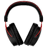 HP HP HyperX Cloud Alpha Wireless Gaming Headset - Virtual 7.1-Surround/DTS Headphone:X 2.0/Spatial Audio/Over-Ear - schwarz/rot – Ansicht 2