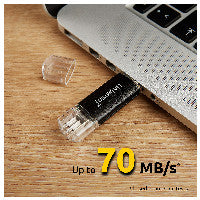 Intenso Twist Line USB-Stick 32 GB USB Type-A / USB Type-C 3.2 Gen 1 (3.1 Gen 1) Anthrazit