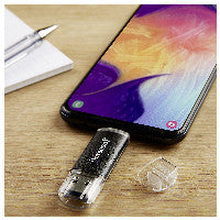 Intenso Twist Line USB-Stick 64 GB USB Type-A / USB Type-C 3.2 Gen 1 (3.1 Gen 1) Anthrazit