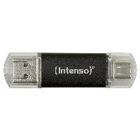 Intenso Twist Line USB-Stick 128 GB USB Type-A / USB Type-C 3.2 Gen 1 (3.1 Gen 1) Anthrazit