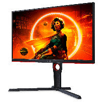 AOC 63,5cm/25" (1920x1080) AOC Gaming G3 25G3ZM/BK FHD WLED 240Hz 0,5ms HDMI DP Black/Red – Ansicht 4