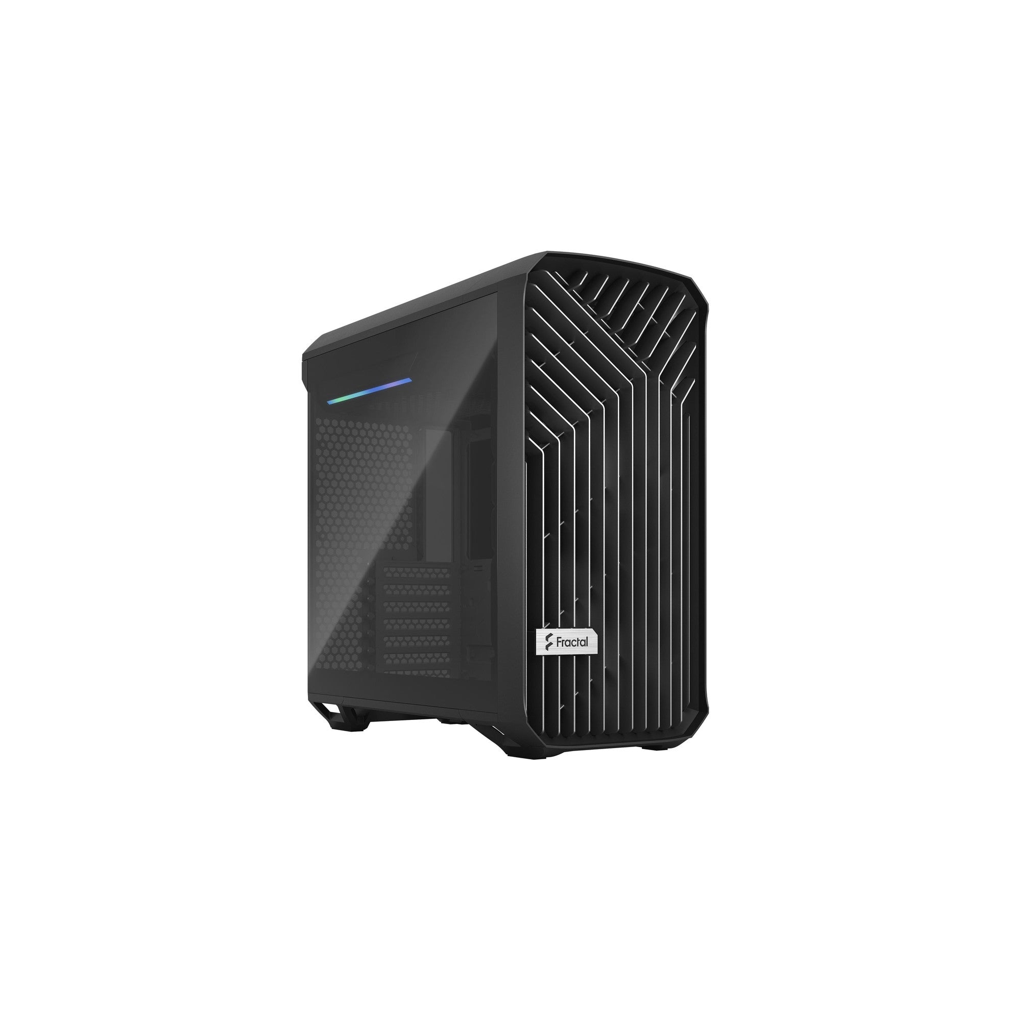 Fractal Torrent Compact Schwarz TG Dark