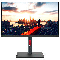 Lenovo 60,5cm/23,8" (2560x1440) Lenovo ThinkVision P24h-30 QHD LED IPS 60Hz 4ms HDMI DP USB-C Pivot Black