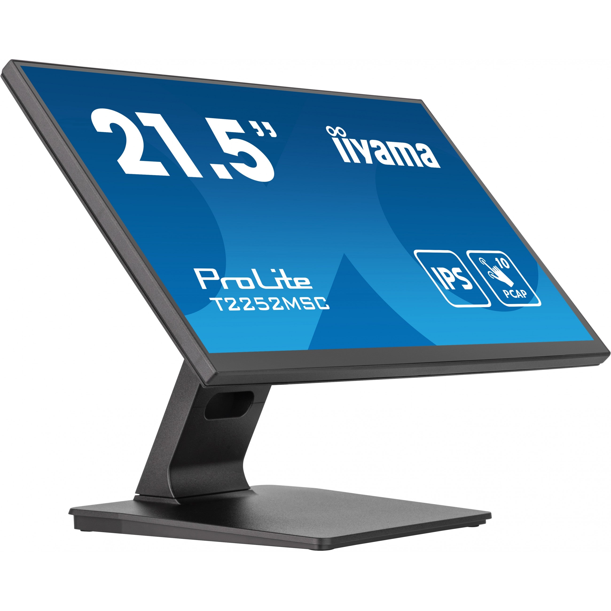 54.6cm/21.5" (1920x1080) iiyama T2252MSC-B2 16:9 FHD IPS Touch 5ms HDMI DP USB Speaker Black