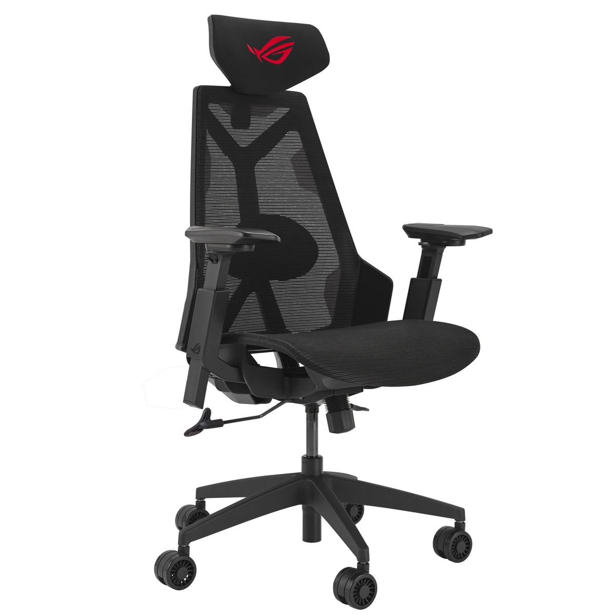 ASUS ROG Destrier Core Universal-Gamingstuhl Gepolsterter Sitz Schwarz