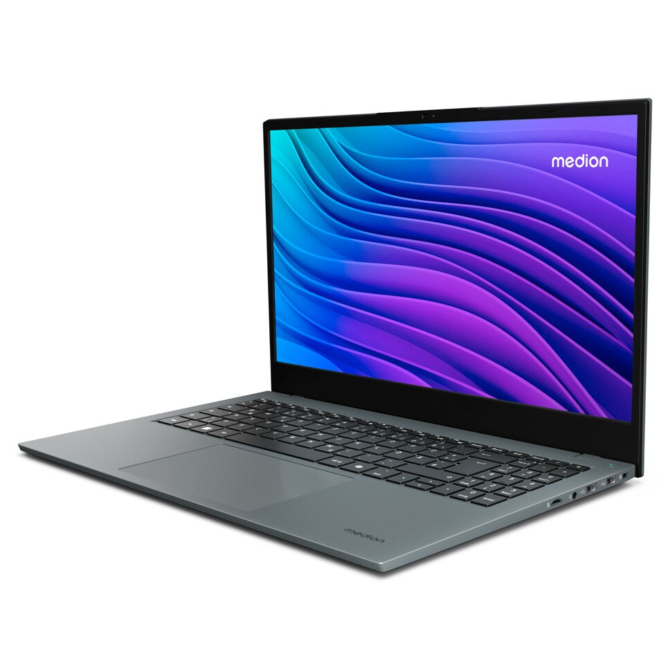 MEDION E15443 Intel Core Ultra 5 125H Laptop 39,6 cm (15.6") Full HD 16 GB DDR5-SDRAM 512 GB SSD Windows 11 Home Grau