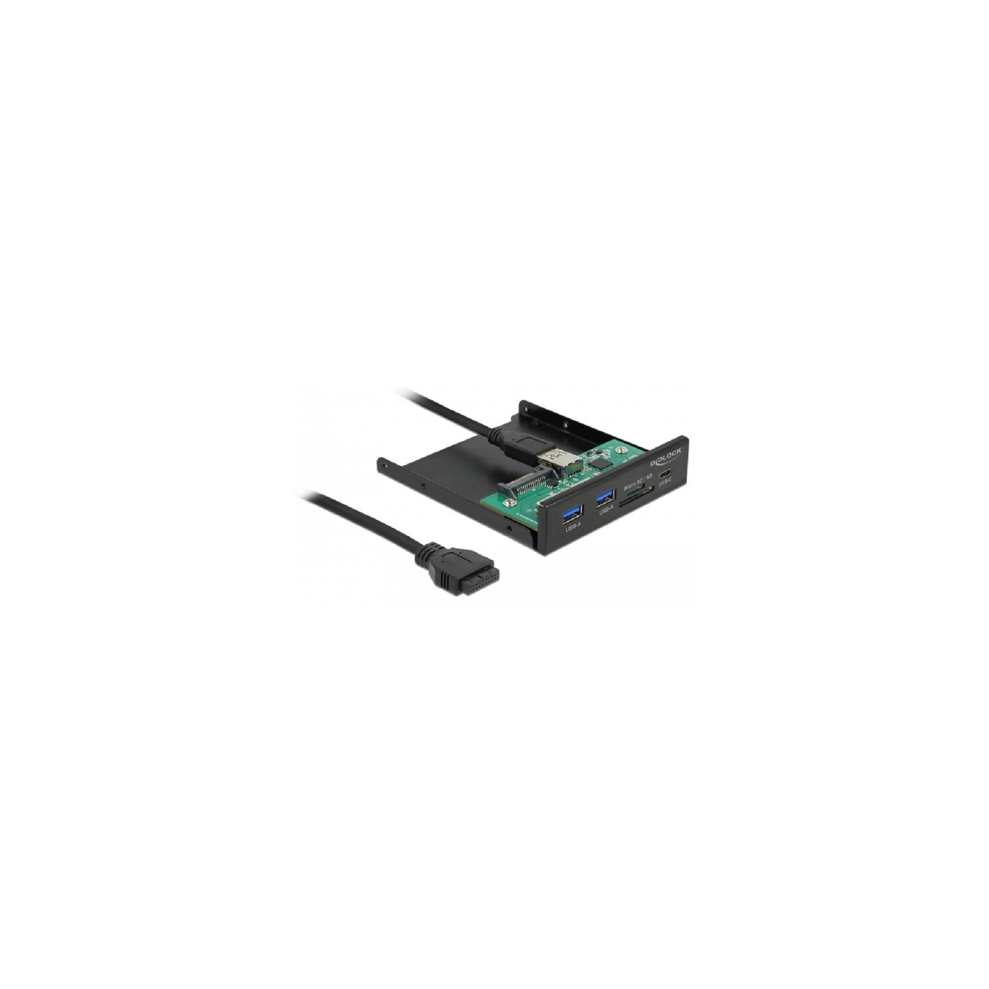 Delock USB Hub Front Panel 64058