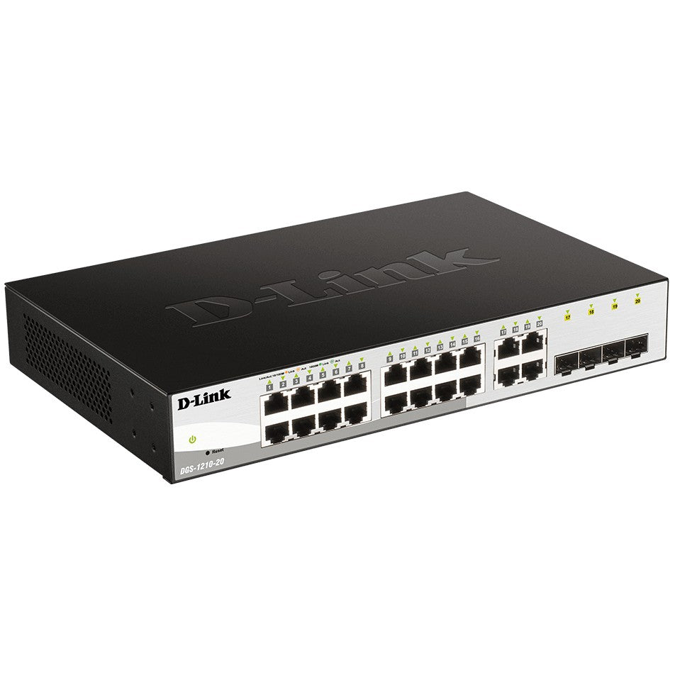 20P D-Link DGS-1210-20/E M RM LWL MDI 1HE