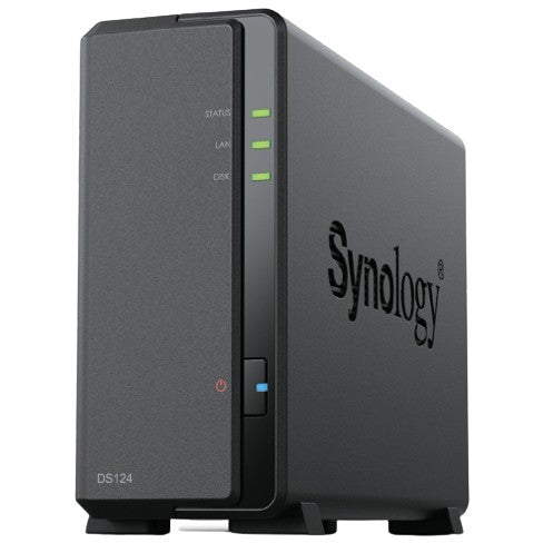Synology DiskStation DS124 NAS Schwarz