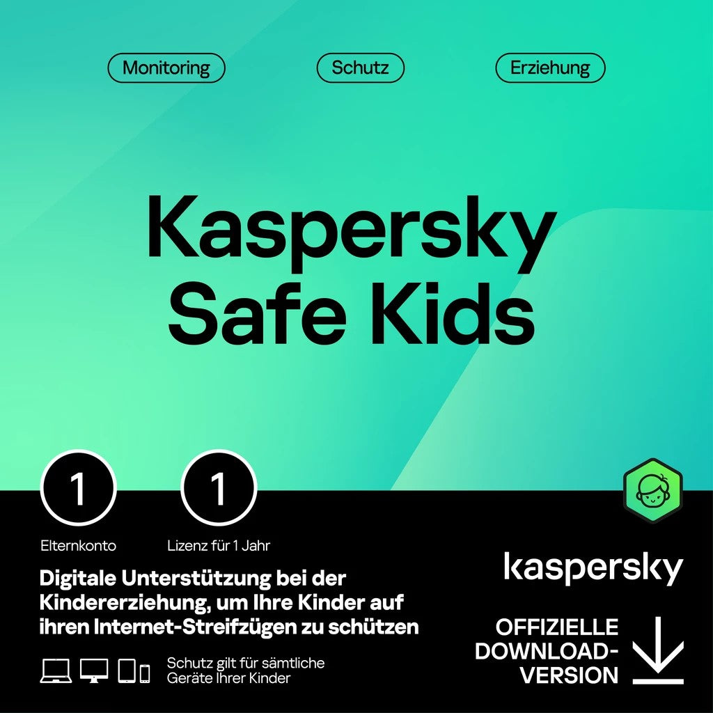 Kaspersky Safe Kids – 1 Device. 1Year – ESD-DownloadESD