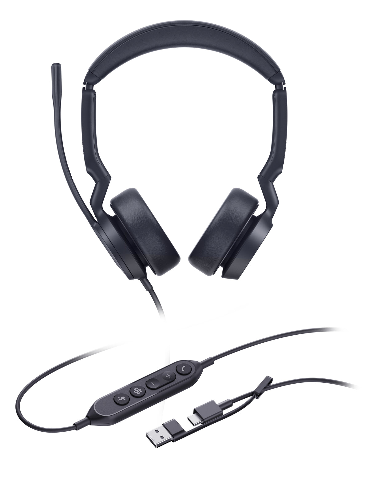 Casque Yealink UH44 double Teams USB-C/A
