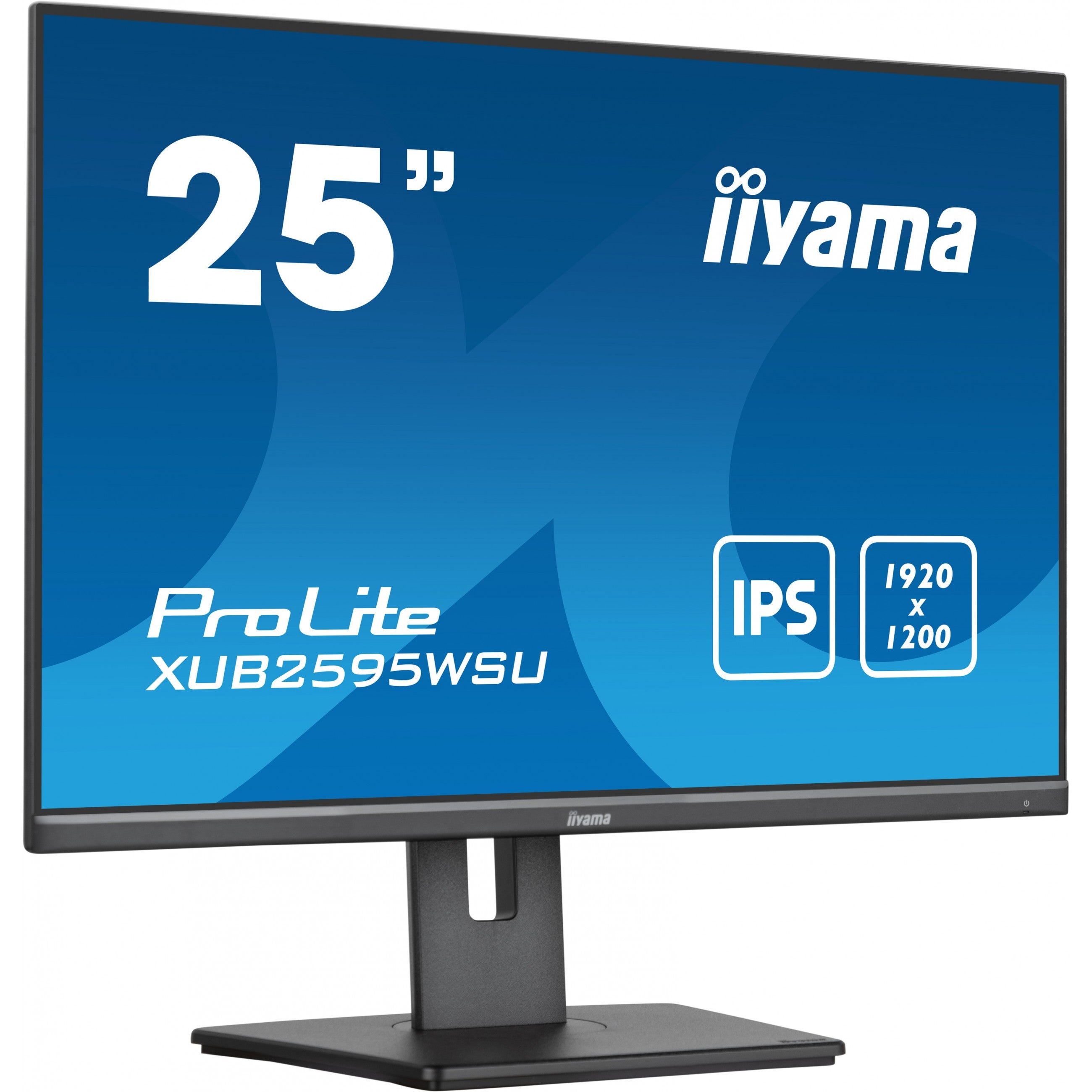 63.36cm/25" (1920x1200) iiyama Prolite XUB2595WSU-B5 LED IPS 16:10 4ms VGA HDMI DP USB LS Pivot Black