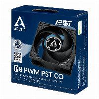 ARCTIC P8 PST 80mm Black PWM PST CO 23.4 CFM 1-Pack