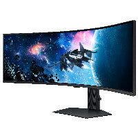 Samsung 124cm/49" (5120x1440) Samsung Odyssey G9 S49CG954EU 32:9 DualQuadHD Curved Gaming 240Hz 1ms HDR1000 2xHDMI DP USB Black – Ansicht 2