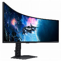 Samsung 124cm/49" (5120x1440) Samsung Odyssey G9 S49CG954EU 32:9 DualQuadHD Curved Gaming 240Hz 1ms HDR1000 2xHDMI DP USB Black – Ansicht 5