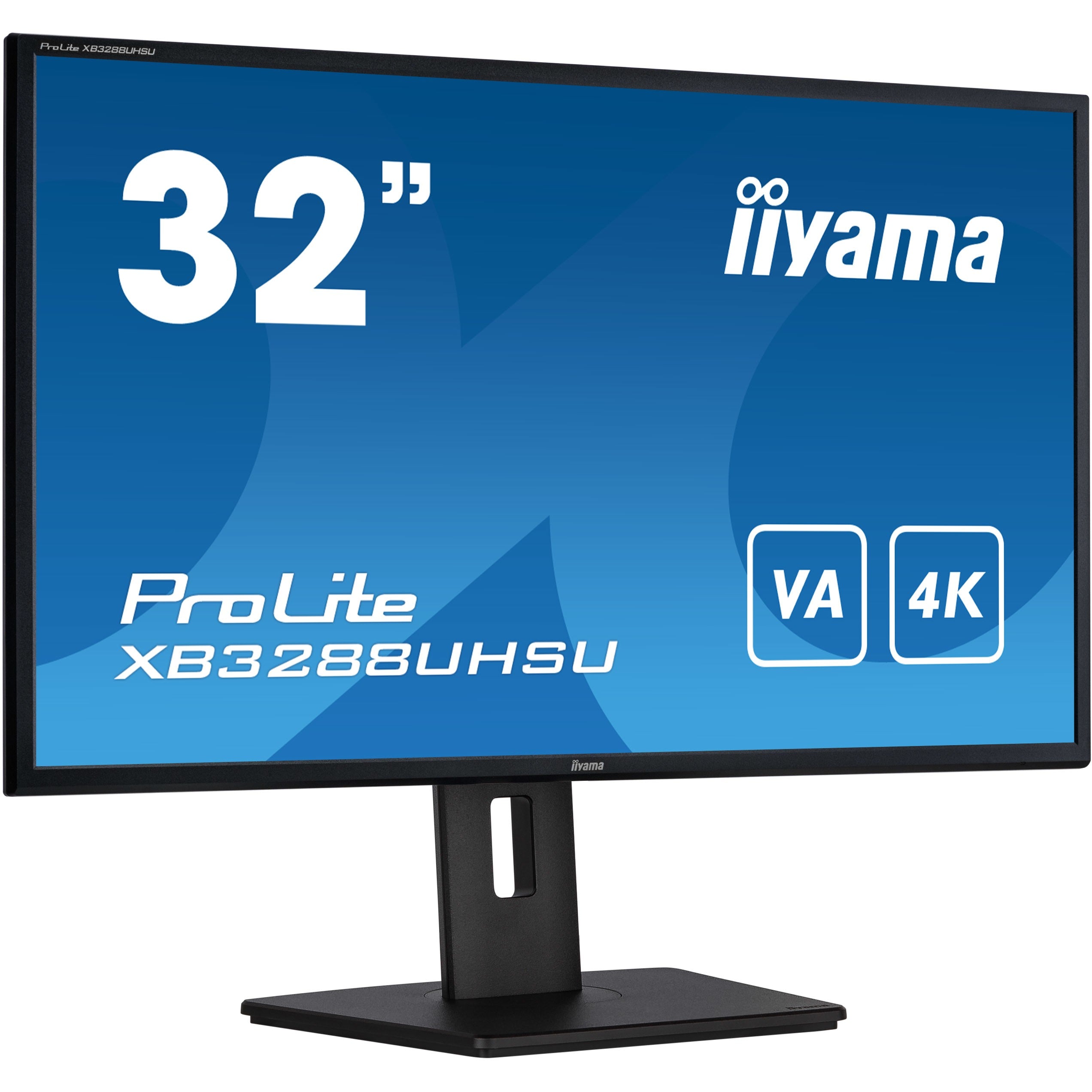 81.3cm/32" (3840x2160) iiyama ProLite XB3288UHSU-B5 4K LED 60Hz 3ms 2xHDMI DP LS Black