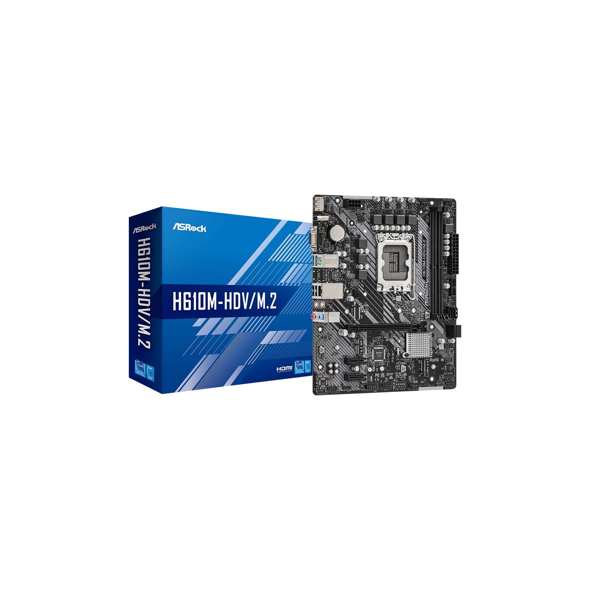 ASRock H610M-HDV/M.2, mATX, LGA1700