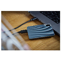 Intenso Lesen/Schreiben bis zu 500 MB/s/250GB USB Typ-C 3.2 Gen 1 (3.1 Gen 1) Blau, Grau