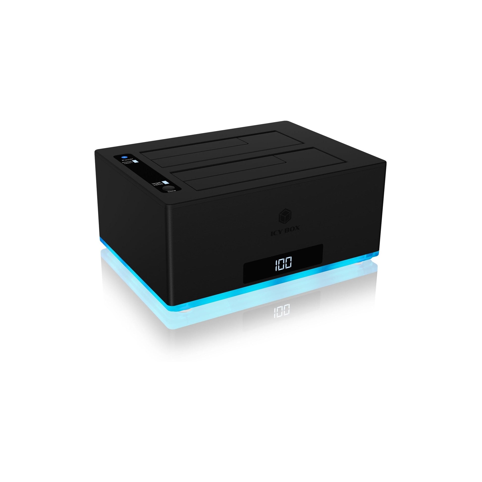 ICY BOX IB-127CL-U3, 2-Fach HDD Dock/Klon