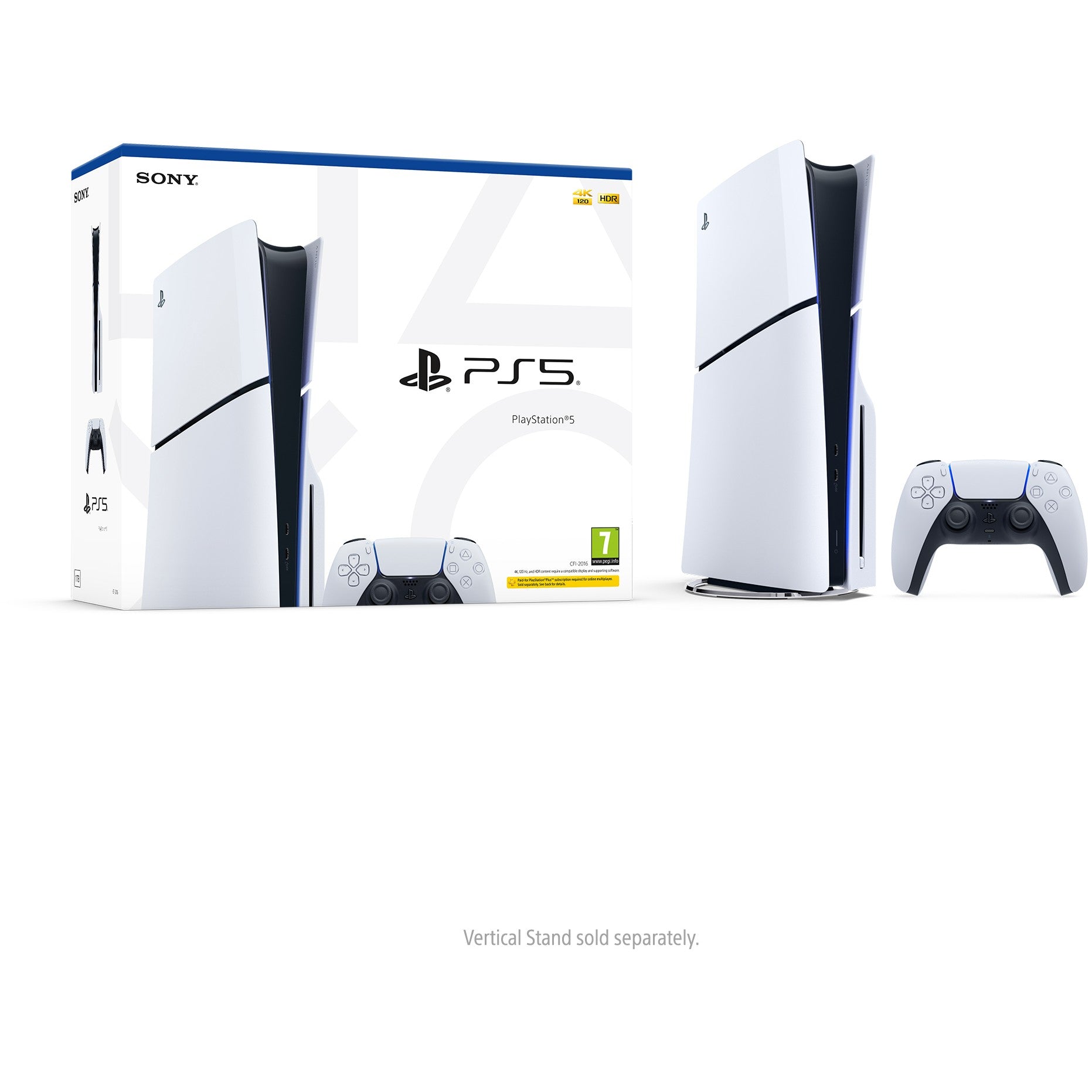 Sony PlayStation 5 Slim 1 TB SSD 8K HDR White