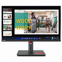 Lenovo 60,5cm/23,8" (2560x1440) Lenovo ThinkVision P24q-30 16:9 QHD IPS 60Hz 4ms HDMI DP USB Vesa Black – Ansicht 5