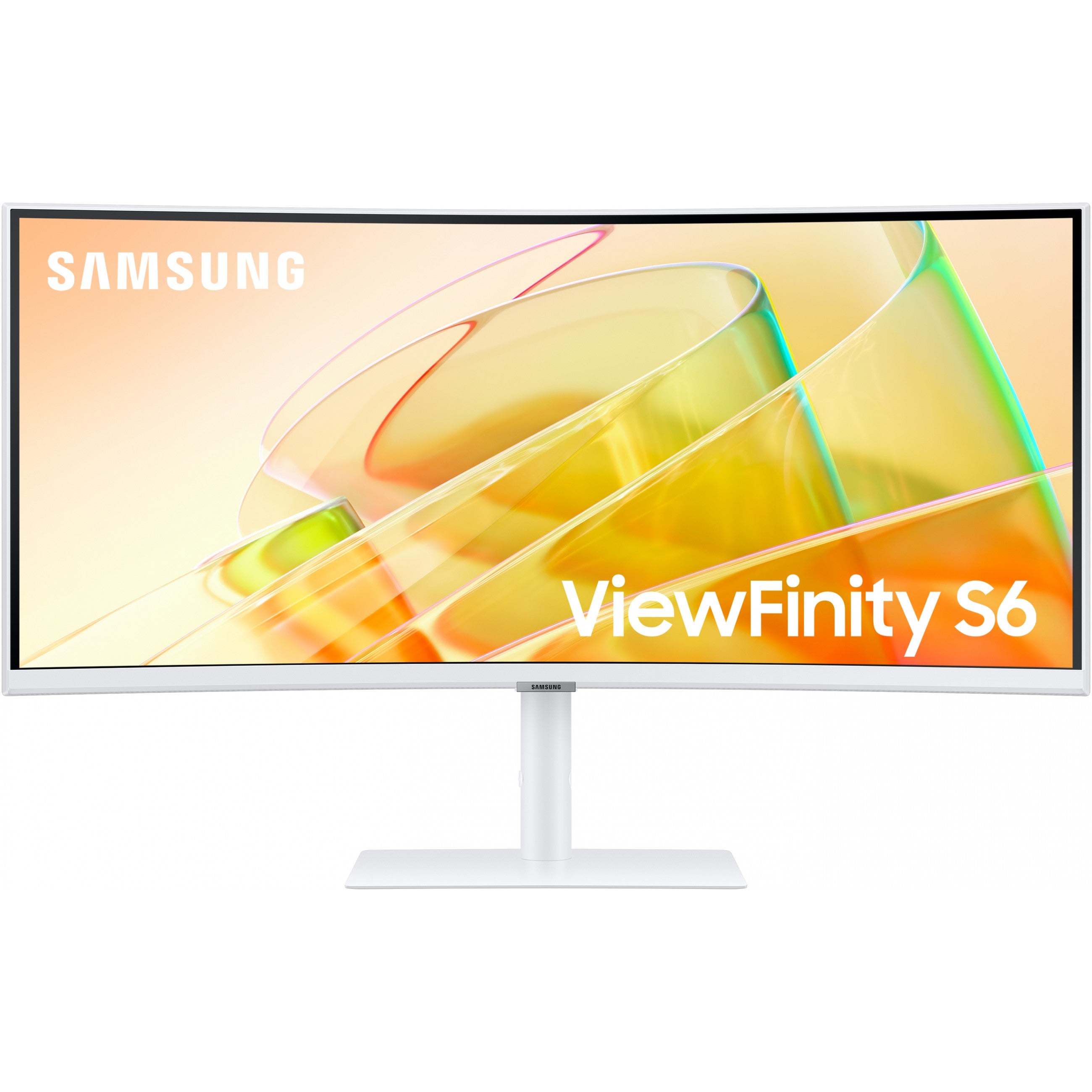 86.4cm/34" (3440x1440) Samsung ViewFinity S6 S34C650TAU 21:9 UWQHD Curved 5ms 100Hz HDR10 2xThunderbolt 4 HDMI DP Speaker White