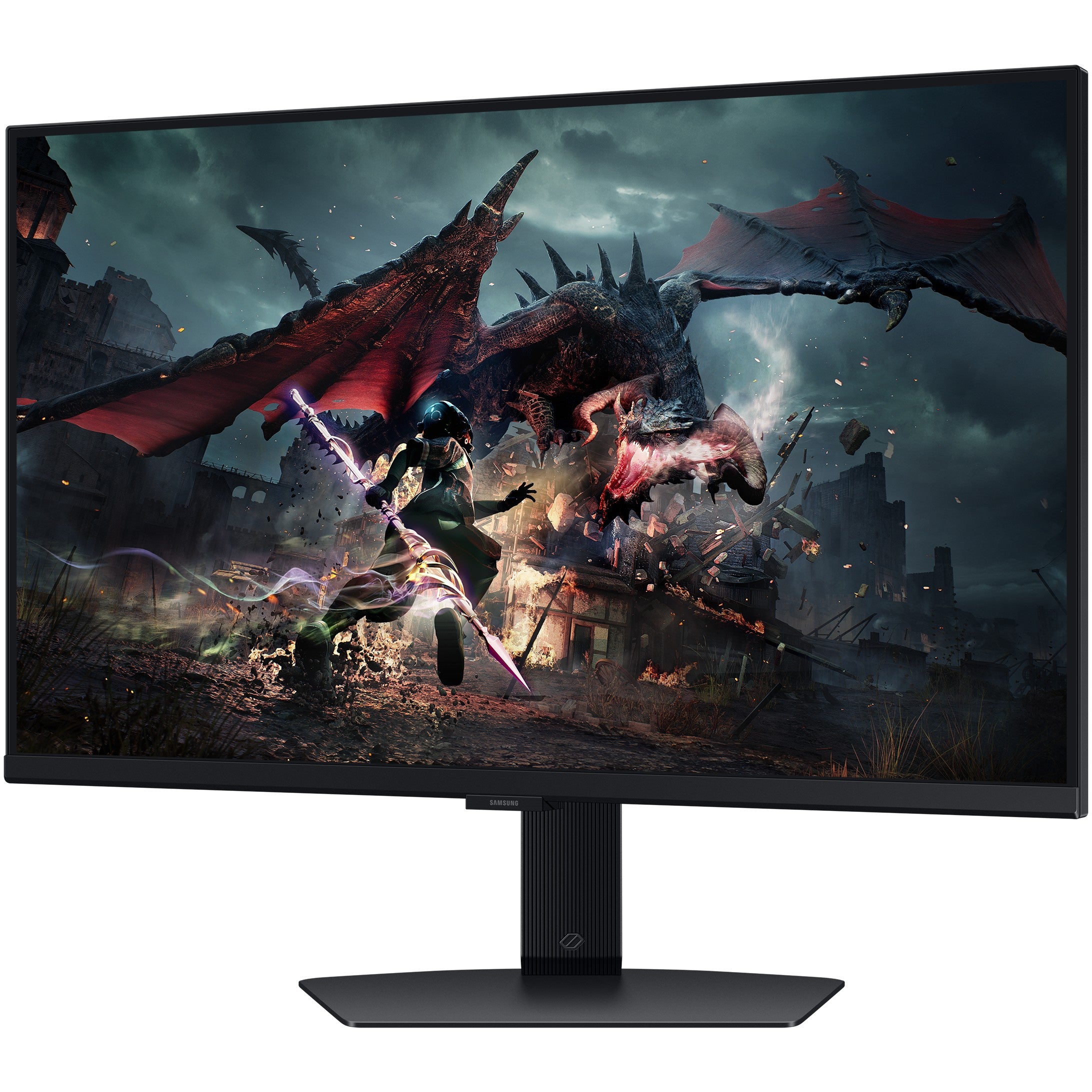 68.6cm/27" (2460x1440) Samsung Odyssey G5 S27DG500EU QHD IPS LED Gaming 1ms 180Hz HDR400 HDMI DP Pivot Black