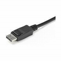 StarTech KVM Switch 2xKVM 2xDP-M 1xDP-W 2xUSB-M&W 4xAudio Ausgang Klinke 2xAudio Eingang Klinke StarTech Black – Ansicht 4