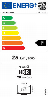 LG 68,6cm/27" (2560x1440) LG Ultragear 27GS95QE-B 16:9 QHD OLED Gaming 0,03ms 240Hz HDR10 HDMI DP USB Privot Black – Ansicht 8