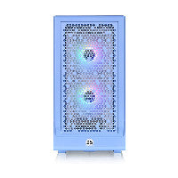 Thermaltake Ceres 330 ATX Mid Tower Blue ARGB Tempered Glass Side Panel